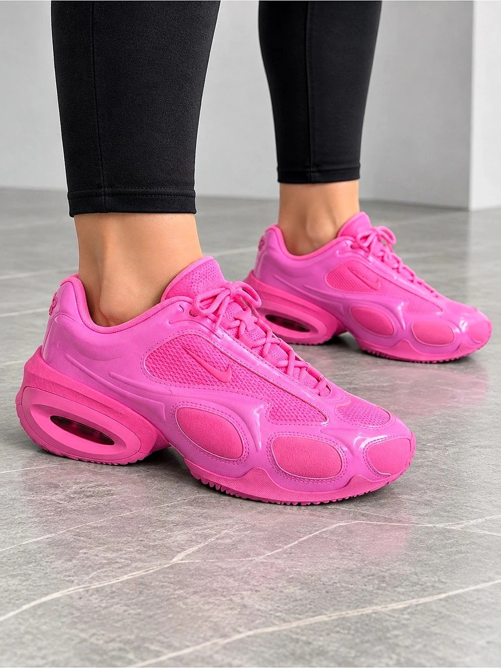 Nike Air Max Scorpion Flyknit "Barbie" Pink Sneakers US 9.5
